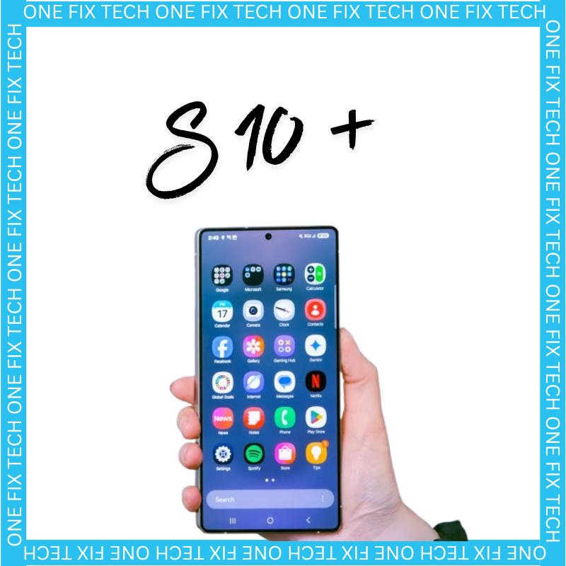 Samsung Galaxy S10 Plus screen replacement with housing