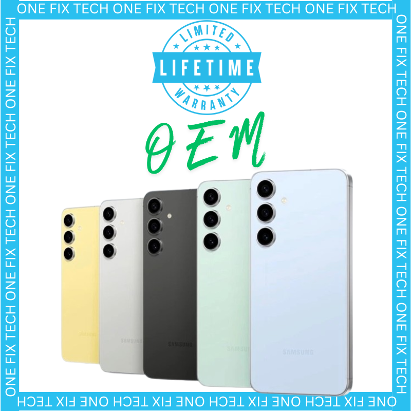 Samsung Galaxy S24 back glass Premium Platinium