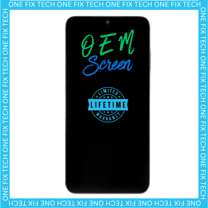 Samsung Galaxy S24 OEM screen with housing