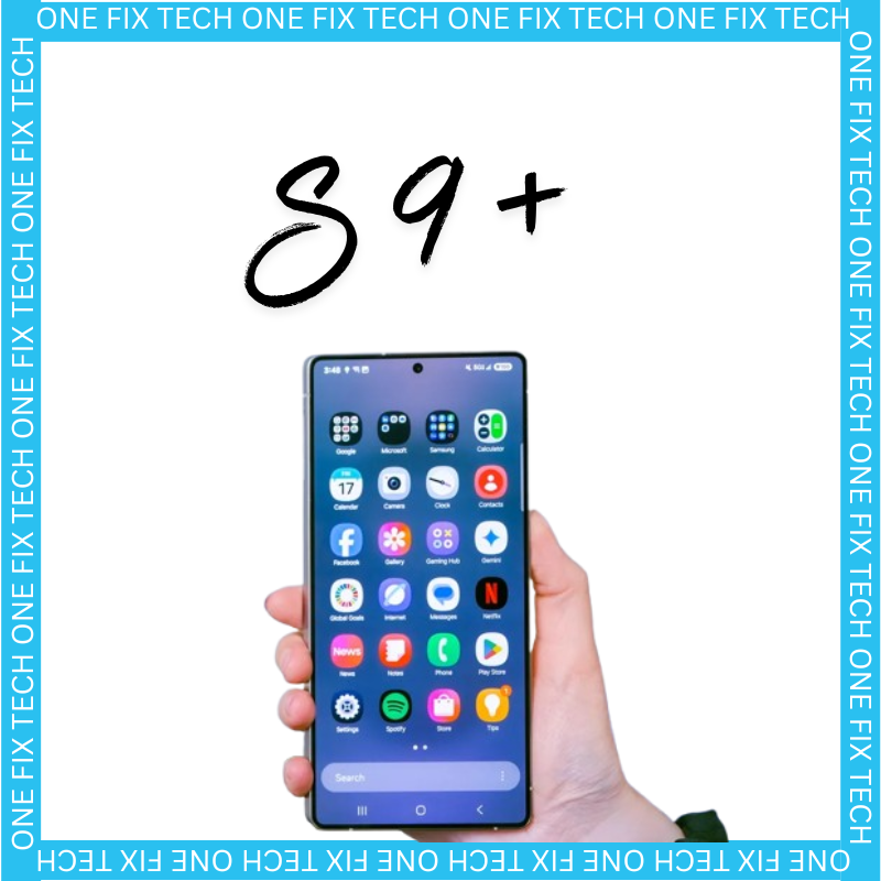 Samsung Galaxy S9 Plus screen replacement with housing